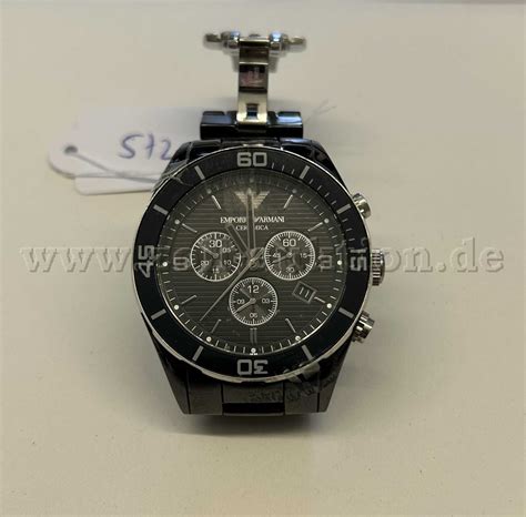 Zoll-Auktion - 1 Emporio Armani Ceramica AR1429 111102 Chronogr ...