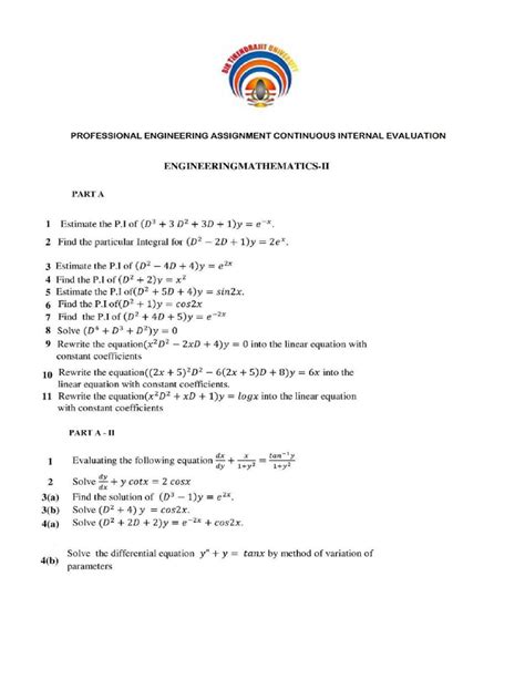 Image result for M2 Engineering Maths