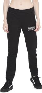PUMA Athletics Pants TR Solid Women Black Track Pants - Buy PUMA ...