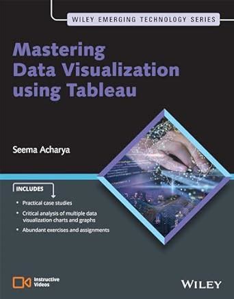 Mastering Data Visualization using Tableau : Seema Acharya: Amazon.in ...