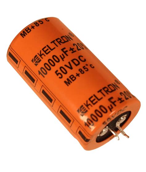 10000uF 50V Electrolytic Capacitor KELTRON can type – NanoHertz Store
