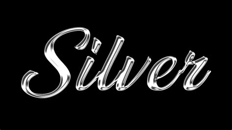 Image result for Silver Text Effect Photoshop Tutorial