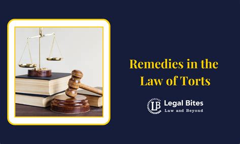 Remedies in the Law of Torts