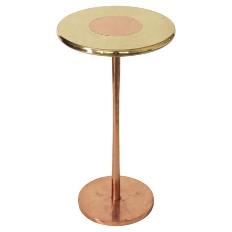 Chabot Side/Cocktail Table with Turned Curved Edges and Modern Cast ...