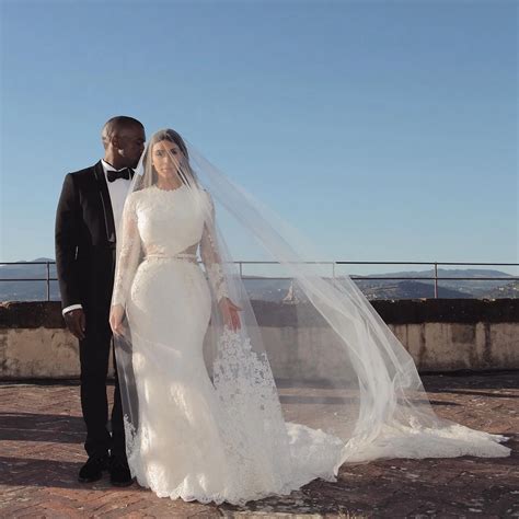 Kim Kardashian Wedding Dress