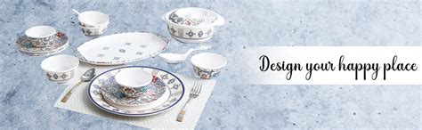 Venice Dinner Set - Blue (31 pcs) – Wonderchef India