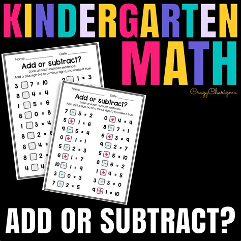 Addition and Subtraction Worksheets