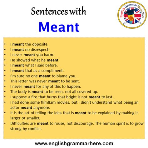 Mean In A Sentence at Olga Patrick blog