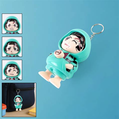 Cartoon Character Design Cute Action Figure Keychain (Mix Design & 1 P