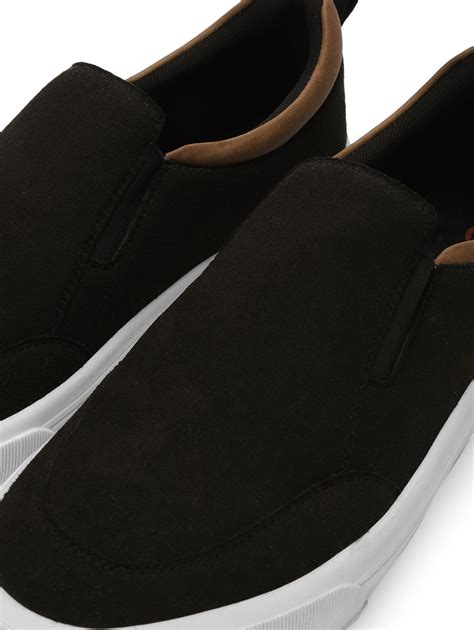 Men's Alps Black Casual Slip On – Levis India Store