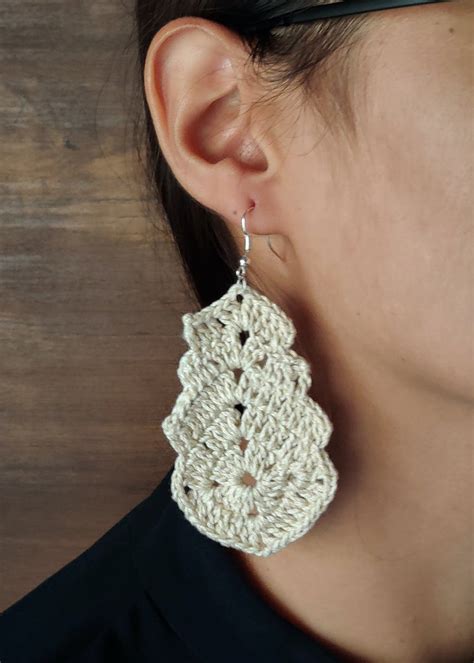 Get Crusade Crochet Drop Earrings at ₹ 499 | LBB Shop