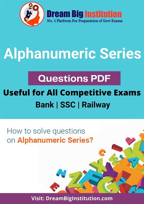 Alphanumeric Series Basic 的图像结果