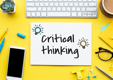 The Power of Critical Thinking for Employee Wellbeing