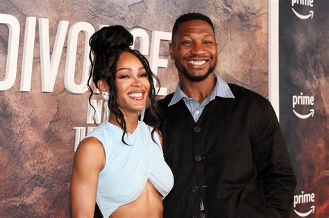 Jonathan Majors marries Meagan Good nearly a year…