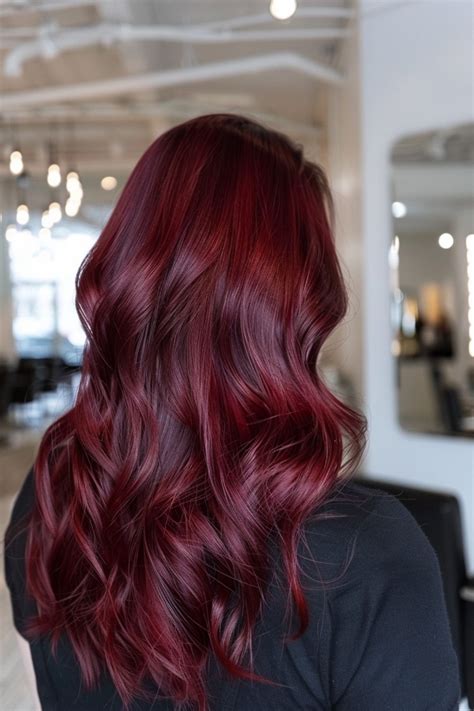 21 Hottest Deep Cherry Red Hair Style Ideas From Subtle To Bold | Hair ...