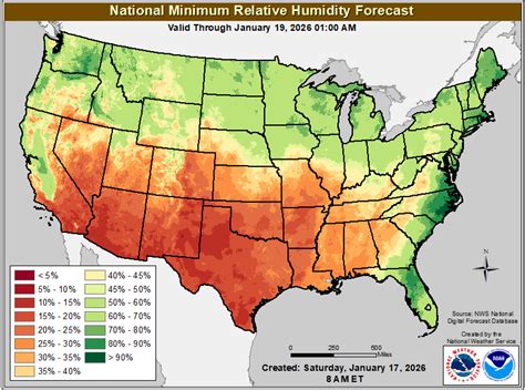 CONUS NDFD GIS Graphics