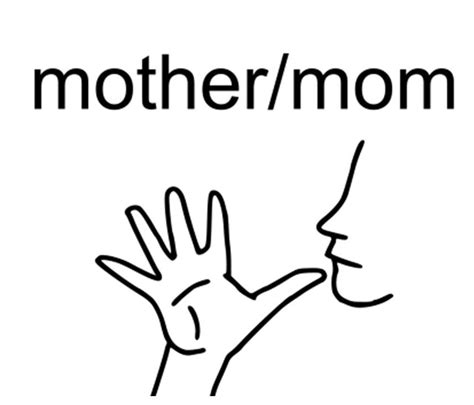 Image result for Example of Mom Using ASL at Home