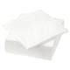 FANTASTISK paper napkin, white, 24x24 cm (9 ½x9 ½") - IKEA