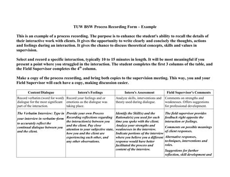 Rezultat imagine pentru Process Recording Sample