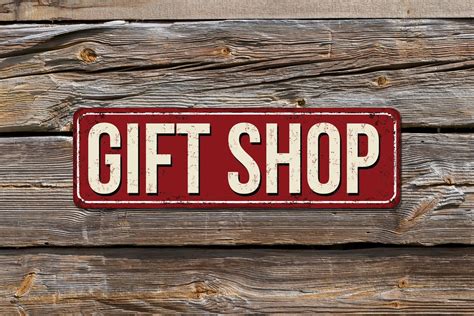 GIFT SHOP Sign. Wall Sign. Frontstore Sign Gift Shop - Etsy