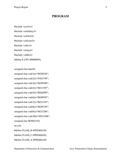 Program - Portable Attendance System - PROGRAM #include #include - Studocu