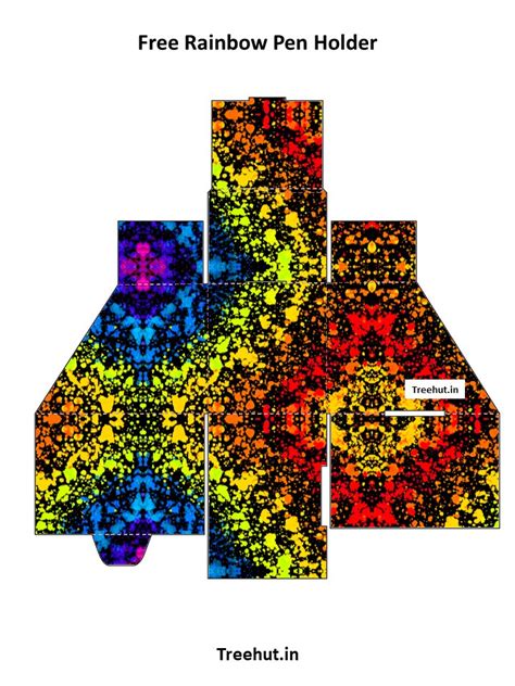 Free Rainbow Bulletin Board Decorations and Craft Printables #395