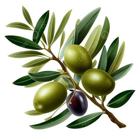 Olive Branch With Olives, Olive, Olive Oil, Olive Tree PNG Transparent ...