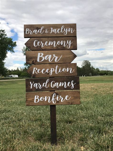 Wedding Directional Signs Template - Best Templates Resources