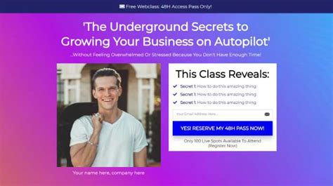 Click Funnel Website Examples 的图像结果
