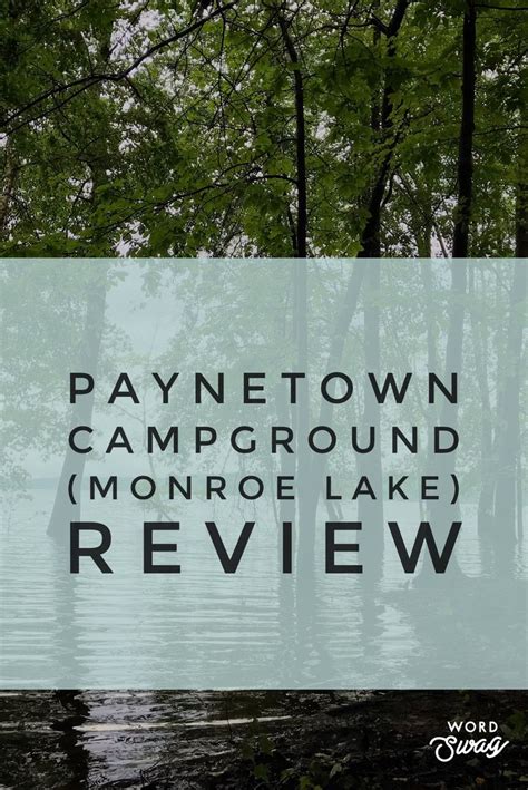 Paynetown Campground Indiana: Camping Reservations & Amenities