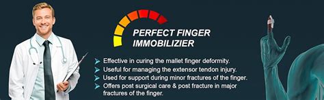 Buy Tynor Mallet Finger Splint, with Comfortable Protective Support for ...