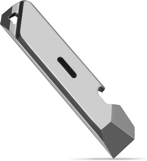 Autuveen Titanium EDC Pry Bar,Portable Multitool Tool,Pocket Mini Pry ...