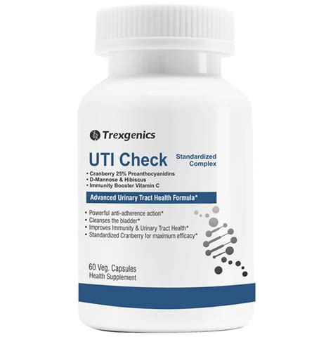 Trexgenics UTI Check Cranberry Mannose Veg. Capsules – Classic Derma