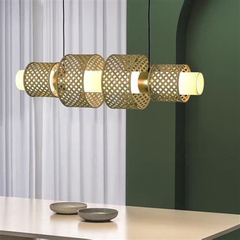 Metamorphosis: Modular Bamboo Linear Lights | Mianzi