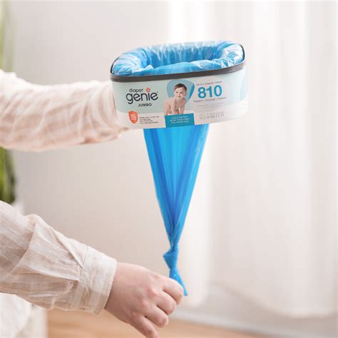 Jumbo Square Pail Refill (Holds 810 Diapers) - Diaper Genie – diapergenie