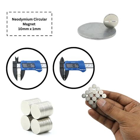 High-Strength Neodymium Circular Magnet - Powerful & Versatile