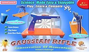 Buy Cognium Stem Institute CSI Gaussian Scientific Rifle DIY Toys ...