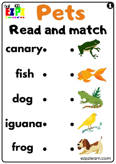 Pets Worksheet 的图像结果