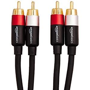 Amazon.in: Buy AmazonBasics 2-Male to 2-Male RCA Audio Cable - 4 Feet ...