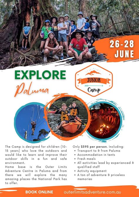 Junior Adventure Camp Winter 2024, Paluma Range National Park, Beach ...