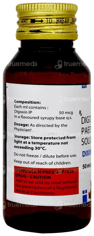 Dixin Paed 50 MCG Syrup 60 ML | Order Dixin Paed 50 MCG Syrup 60 ML ...