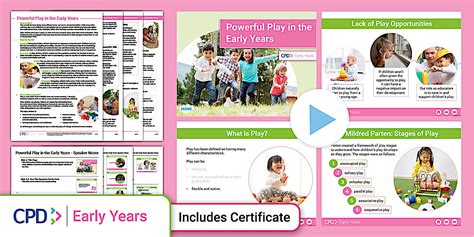Powerful play in the Early Years - CPD - Early Years