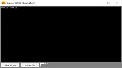 8086 hello world program - 4Beginner.com