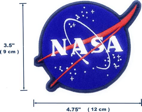 Buy NASA Patch Embroidered Iron on Patches Space Patch Sewn on Official ...