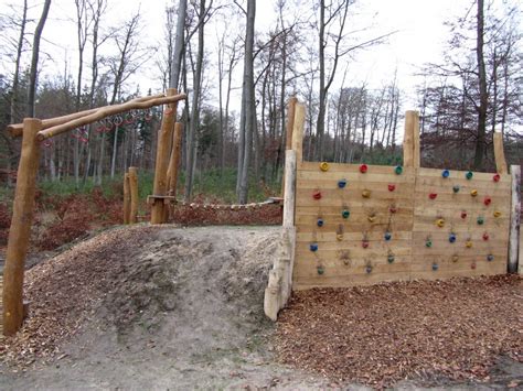 Slavic castle rampart adventure trail