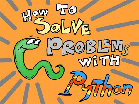 Image result for How to Solve Problems in Python