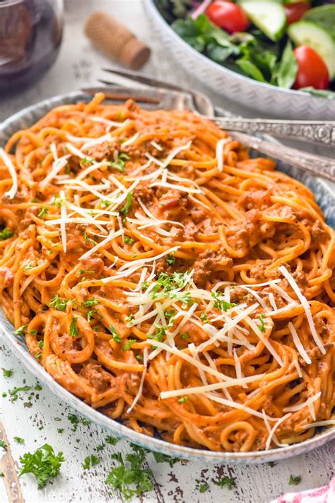 Creamy Instant Pot Spaghetti - Simple Joy
