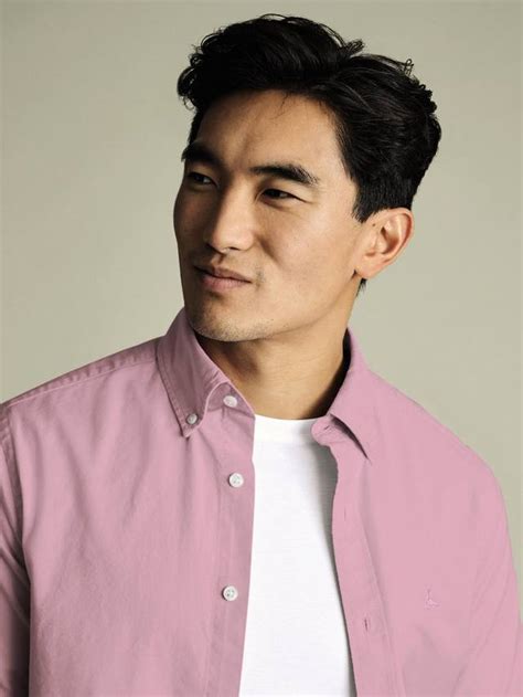 Charles Tyrwhitt Cotton Classic Fit Button-Down Collar Shirt, Violet Purple