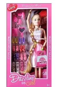 Novelty Enterprises Doll Set with Foldable Hands for Girls Doll House ...