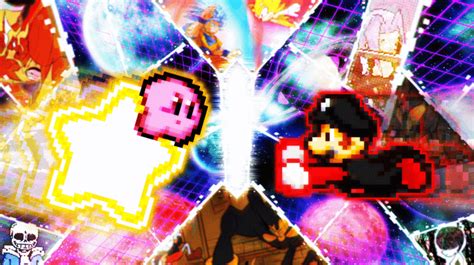 "Childrens of the Stars" | Mario Vs Kirby Sprite art progression! : r ...